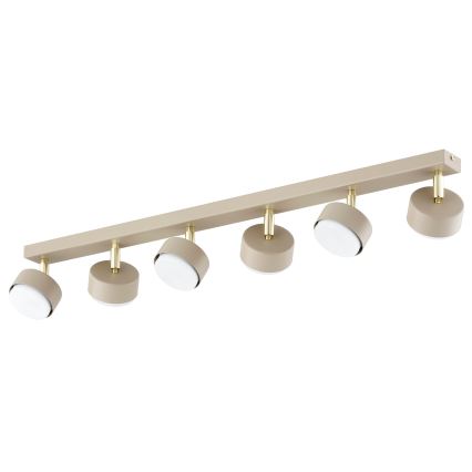 Brilagi - Spot LED MONO 6xGX53/30W/230V beige/doré
