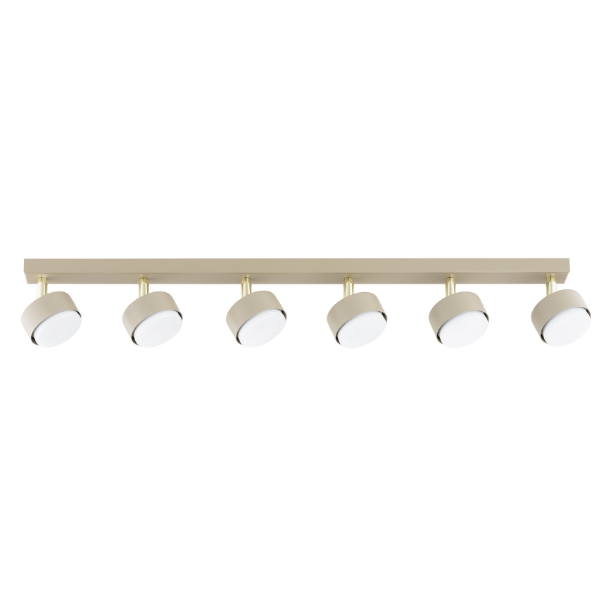 Brilagi - Spot LED MONO 6xGX53/30W/230V beige/doré