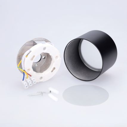 BRILAGI - Spot LED pour salle de bains SMOOTH 1xGX53/15W/230V 60x82 mm noir IP54