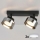 Brilagi - Spot LED RGB+CCT dimmable AURA LUX 2xGX53/14W/230V 2700-6500K Wi-Fi Tuya noir/fumé