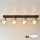 Brilagi - Spot LED RGB+CCT dimmable AURA LUX 4xGX53/14W/230V 2700-6500K Wi-Fi Tuya noir/doré
