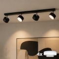 Brilagi - Spot LED RGB+CCT dimmable MONO 4xGX53/14W/230V 2700-6500K Wi-Fi Tuya noir