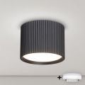 Brilagi - Spot LED RGB+CCT dimmable STRIPY 1xGX53/14W/230V 2700-6500K Wi-Fi Tuya noir