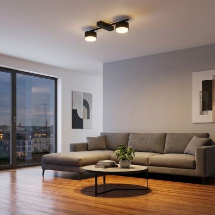 Brilagi - Spot LED RGB+CCT dimmable MONO 2xGX53/14W/230V 2700-6500K Wi-Fi Tuya noir