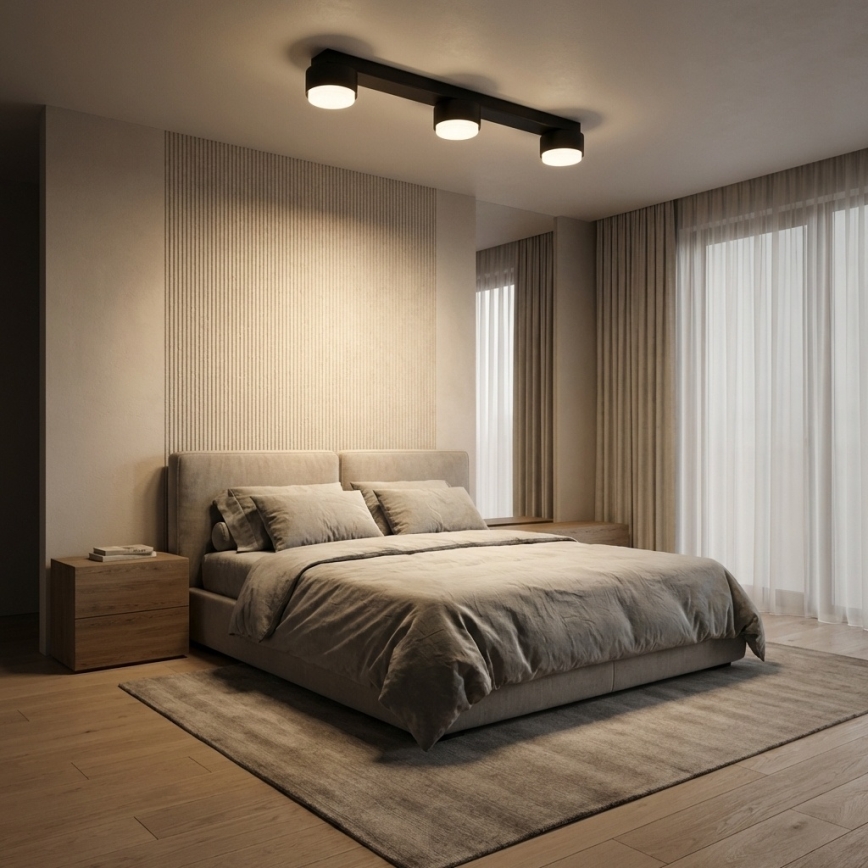 Brilagi - Spot LED RGB+CCT dimmable MONO 3xGX53/14W/230V 2700-6500K Wi-Fi Tuya noir
