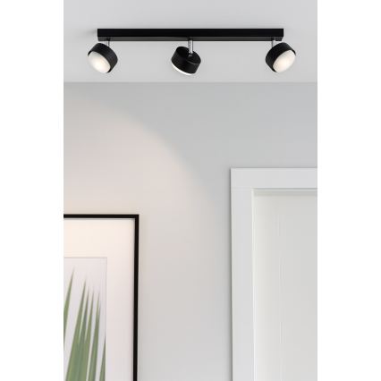 Brilagi - Spot LED RGB+CCT dimmable MONO 3xGX53/14W/230V 2700-6500K Wi-Fi Tuya noir