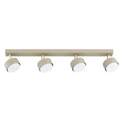 Brilagi - Spot LED RGB+CCT à intensité variable MONO 4xGX53/14W/230V 2700–6500K Wi‑Fi Tuya beige