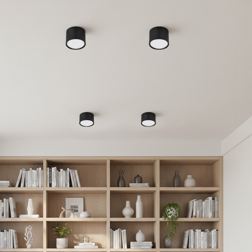 BRILAGI - Spot LED RGB+CCT dimmable SMOOTH 1xGX53/14W/230V 60x82 mm 2700-6500K Wi-Fi Tuya noir