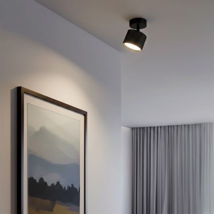 Brilagi - Spot encastré LED RGB+CCT dimmable STRIPY 1xGX53/14W/230V 2700-6500K Wi-Fi Tuya noir