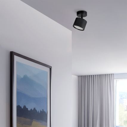 Brilagi - Spot encastré LED RGB+CCT dimmable STRIPY 1xGX53/14W/230V 2700-6500K Wi-Fi Tuya noir