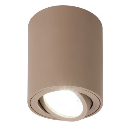 Brilagi - Spot LED RGBW dimmable MIA 1xGU10/4,8W/230V 3000K 100x80 mm beige + télécommande
