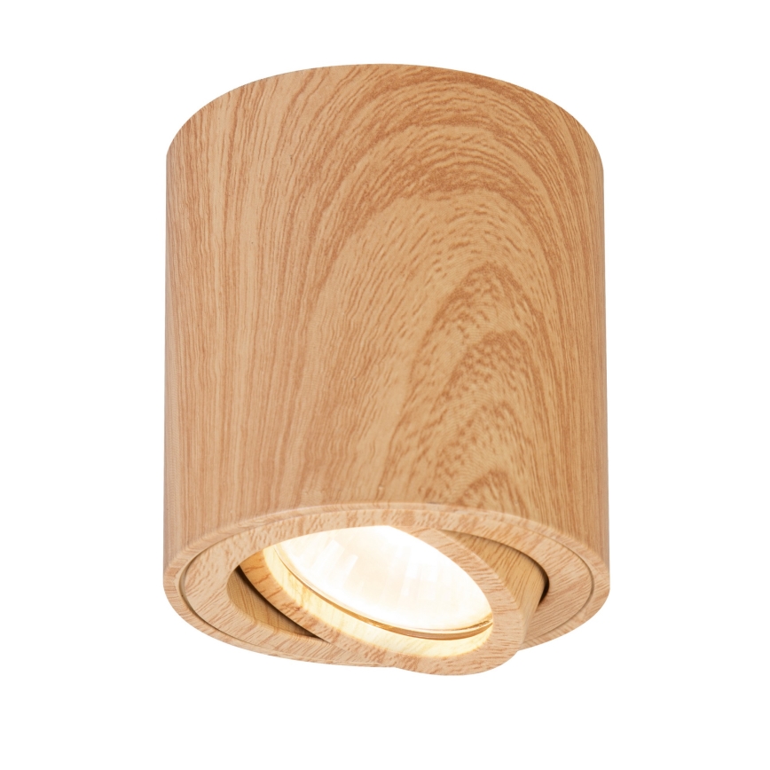 Brilagi - Spot LED RGBW dimmable MIA 1xGU10/4,8W/230V 3000K 84x80 mm marron + télécommande