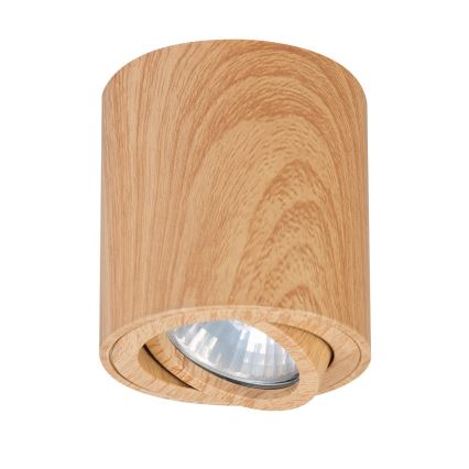 Brilagi - Spot LED RGBW dimmable MIA 1xGU10/6W/230V 3000K 84x80 mm marron + télécommande