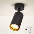 Brilagi - Spot LED RGBW dimmable SELE 1xGU10/4,8W/230V 3000K noir/doré + télécommande