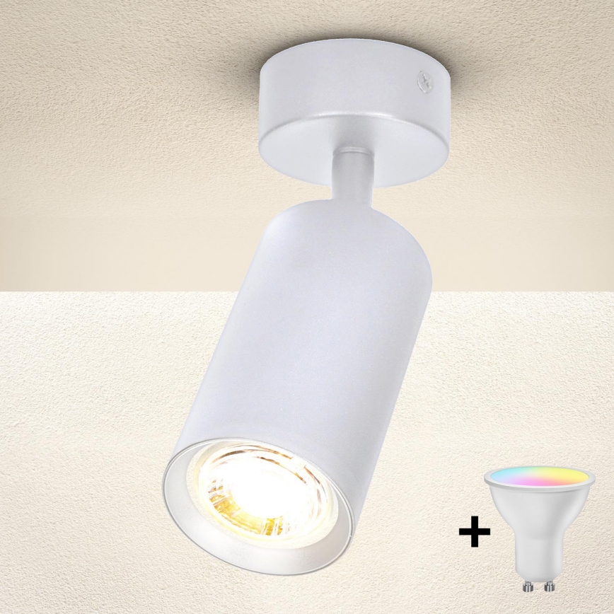 Brilagi - Spot LED RGBW dimmable SELE 1xGU10/6,5W/230V 2700-6500K blanc
