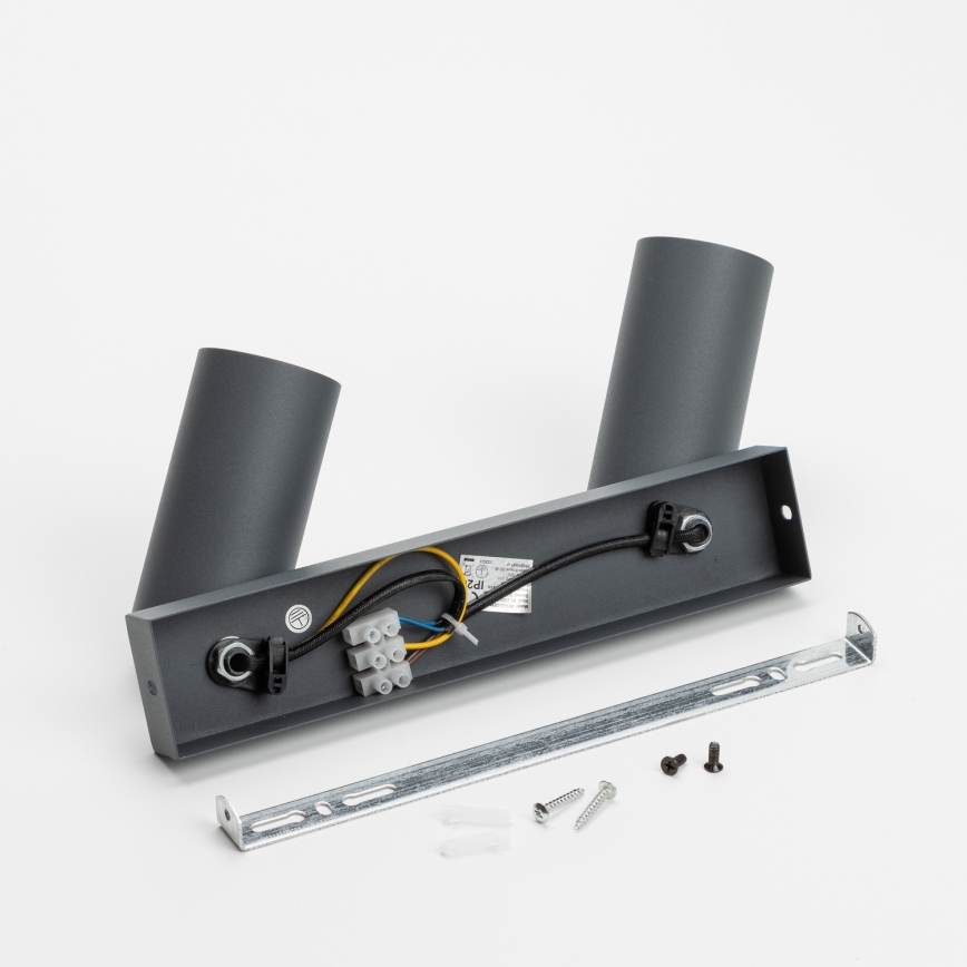 Brilagi - Spot LED RGBW dimmable SELE 2xGU10/4,8W/230V 3000K anthracite + télécommande