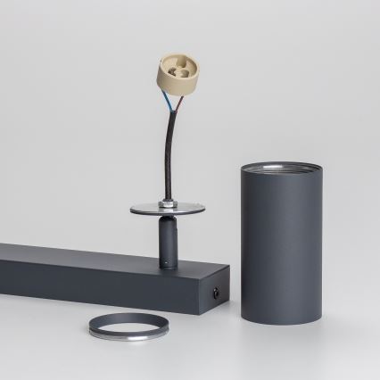 Brilagi - Spot LED RGBW dimmable SELE 2xGU10/6W/230V 3000K anthracite + télécommande