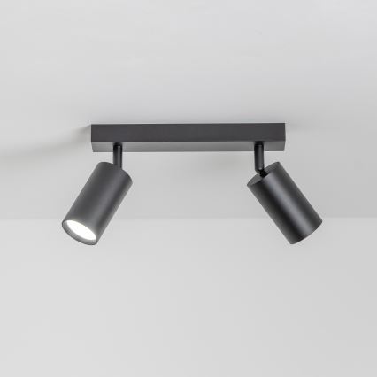 Brilagi - Spot LED RGBW dimmable SELE 2xGU10/6W/230V 3000K noir + télécommande