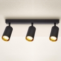 Brilagi - Spot LED RGBW dimmable SELE 3xGU10/6,5W/230V 2700-6500K noir/doré
