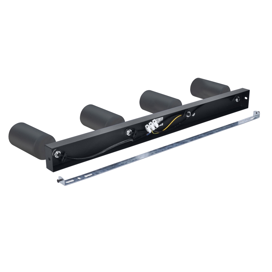Brilagi - Spot LED RGBW à intensité réglable SELE 4x GU10/4,8W/230V 3000K anthracite + télécommande