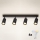 Brilagi - spot LED RGBW dimmable SELE 4xGU10/6W/230V 3000K noir + télécommande