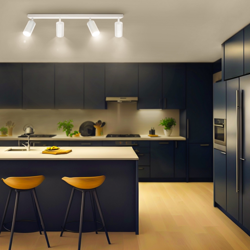 Brilagi - Spot LED RGBW dimmable SELE 4xGU10/6W/230V 3000K blanc + télécommande