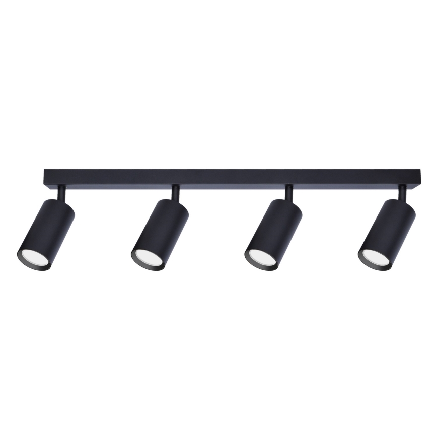 Brilagi - spot LED RGBW dimmable SELE 4xGU10/6W/230V 3000K noir + télécommande