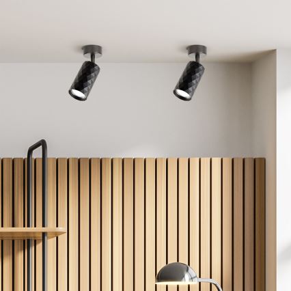 Brilagi - Spot LED RGBW dimmable SELE DIAMANT 1xGU10/6,5W/230V 2700-6500K Wi-Fi noir