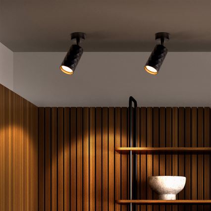 Brilagi - Spot LED RGBW dimmable SELE DIAMANT 1xGU10/6,5W/230V 2700-6500K Wi-Fi noir