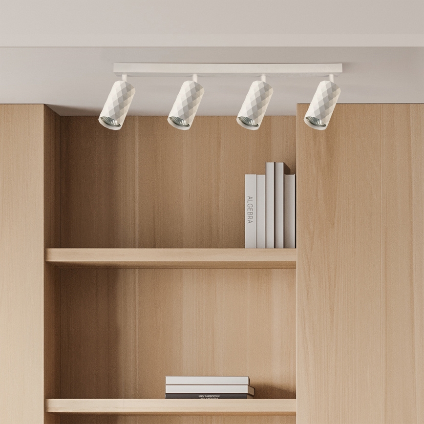 Brilagi - Spot LED RGBW dimmable SELE DIAMANT 4xGU10/6,5W/230V 2700-6500K Wi-Fi blanc