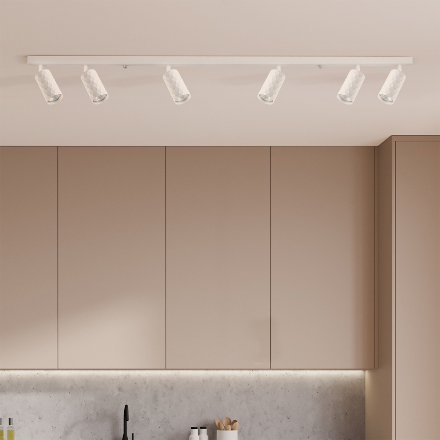 Brilagi - Spot LED RGBW dimmable SELE DIAMANT 6xGU10/6,5W/230V 2700-6500K Wi-Fi blanc