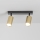 Brilagi - Spot LED RGBW dimmable SELE GOLDEN 2xGU10/6,5W/230V 2700-6500K noir/doré