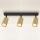 Brilagi - Spot LED RGBW dimmable SELE GOLDEN 3xGU10/6,5W/230V 2700-6500K noir/doré