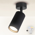 Brilagi - Spot LED RGBW dimmable SELE MODERN 1xGU10/4,8W/230V 3000K noir + télécommande