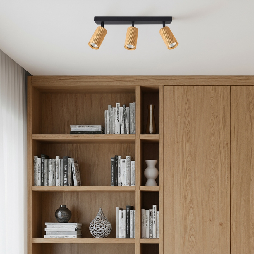 Brilagi - Spot LED RGBW dimmable SELE MODERN 3xGU10/6W/230V 3000K Wi-Fi doré