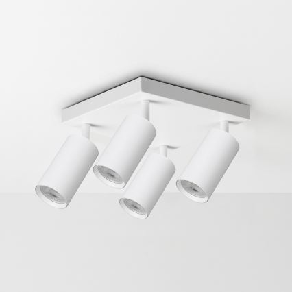 Brilagi - Spot LED RGBW dimmable SELE SQUARE 4xGU10/6,5W/230V 2700-6500K blanc