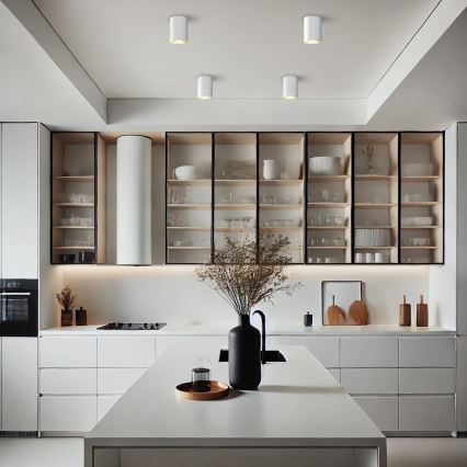 Brilagi - Spot LED RGBW dimmable TRINE 1xGU10/30W/230V 2700-6500K Wi-Fi blanc/doré