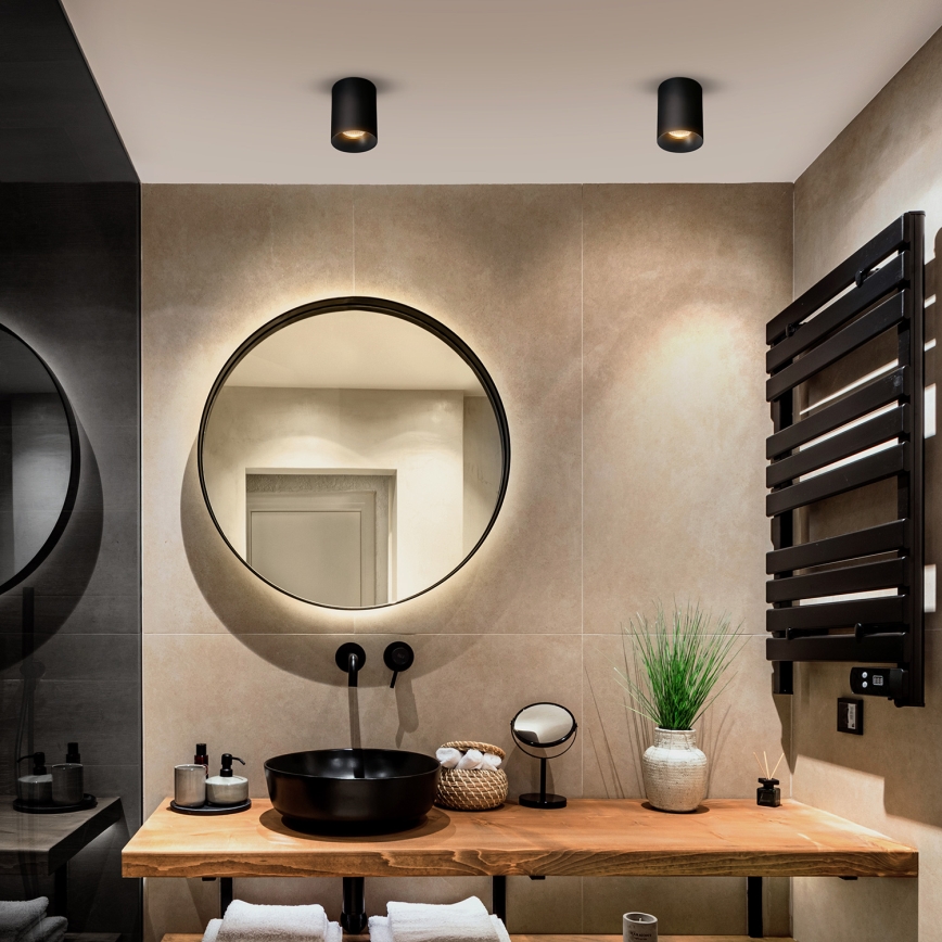 Brilagi - Spot LED RGBW dimmable TRINE 1xGU10/30W/230V 3000K Wi‑Fi noir