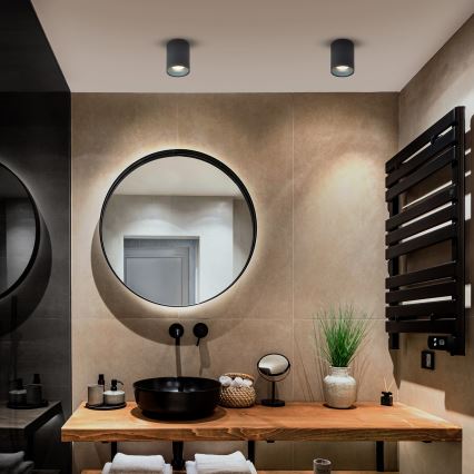 Brilagi - Spot LED RGBW dimmable TRINE 1xGU10/4,8W/230V 3000K anthracite + télécommande