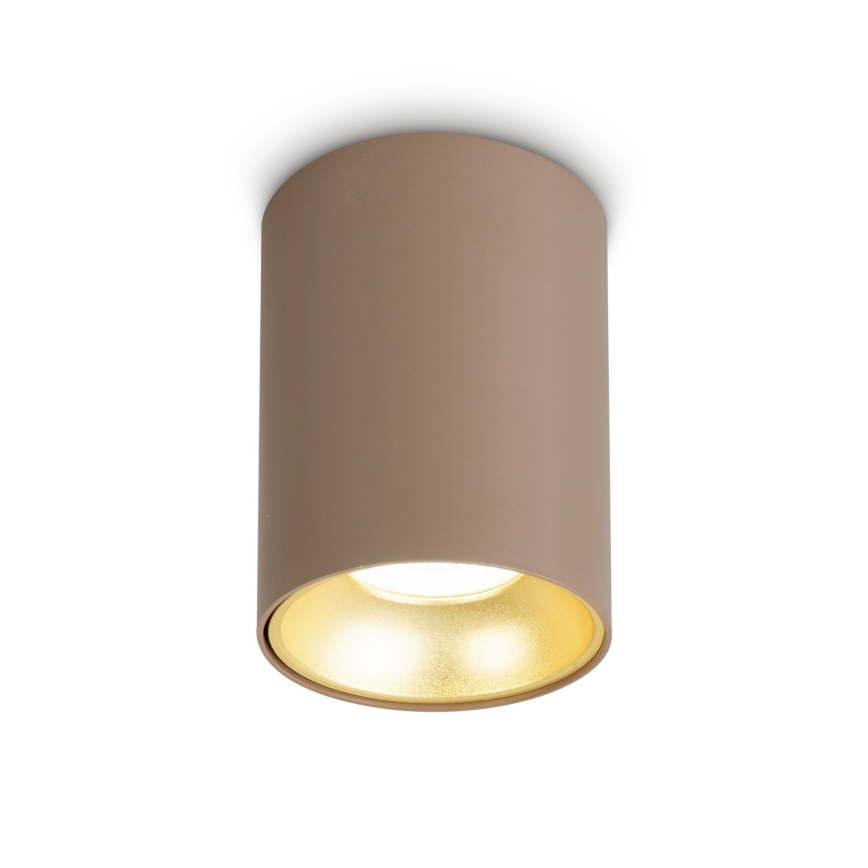 Brilagi - Spot LED RGBW dimmable TRINE 1xGU10/4,8W/230V 3000K beige/doré + télécommande