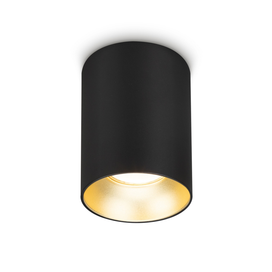 Brilagi - Spot LED RGBW dimmable TRINE 1xGU10/4,8W/230V 3000K noir/doré + télécommande