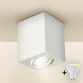 Brilagi - Spot LED RGBW encastrable dimmable MIA 1xGU10/30W/230V 3000K Wi-Fi 100x80 mm blanc