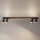 Brilagi - Spot LED SELE 4xGU10/30W/230V + LED/25W noir/décor chêne