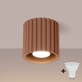 Brilagi - Spot LED SFERA 1xGU10/10W/230V Ø 10 cm marron