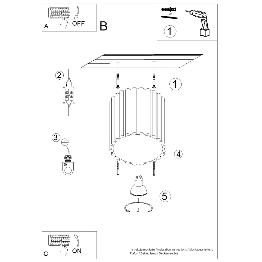 Brilagi - Spot LED SFERA 1xGU10/10W/230V Ø 10 cm marron