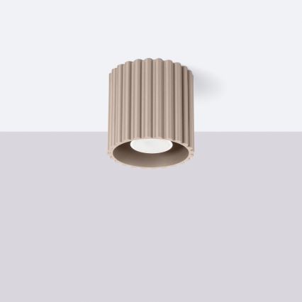 Brilagi - Spot LED SFERA 1xGU10/10W/230V Ø 10 cm taupe