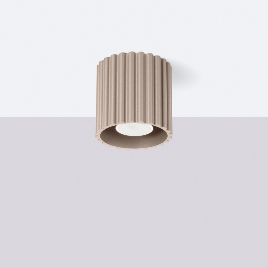 Brilagi - Spot LED SFERA 1xGU10/10W/230V Ø 10 cm taupe