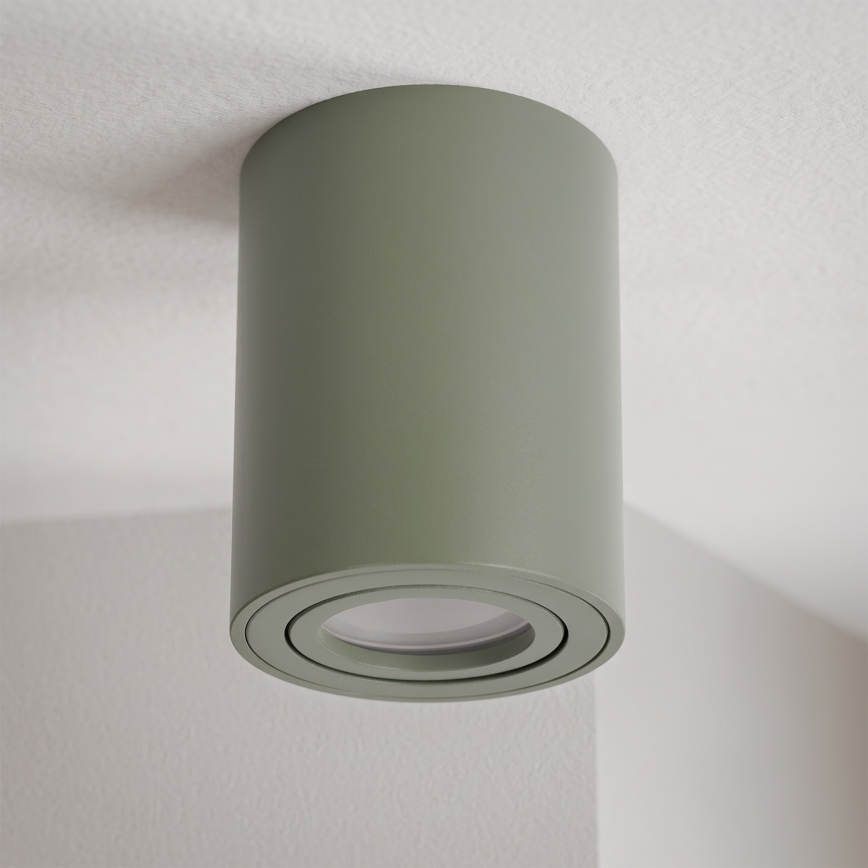 BRILAGI - Spot MIA 1xGU10/30W/230V 100x80 mm vert foncé