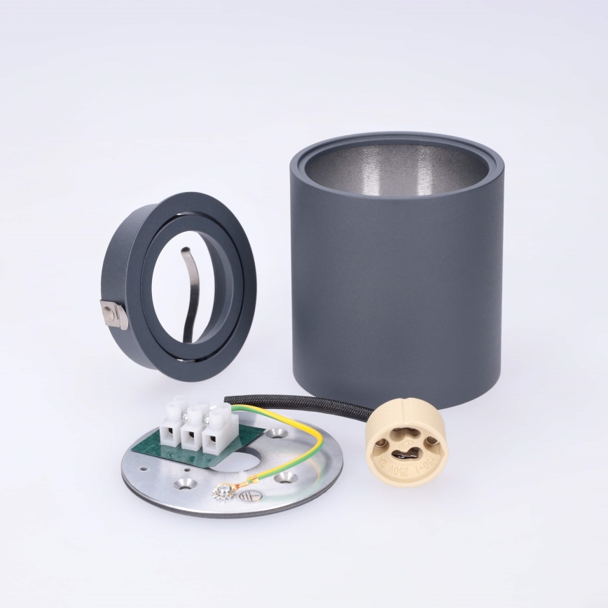 BRILAGI - Spot MIA 1xGU10/30W/230V 84x80 mm anthracite