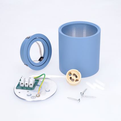 BRILAGI - Spot MIA 1xGU10/30W/230V 84x80 mm bleu